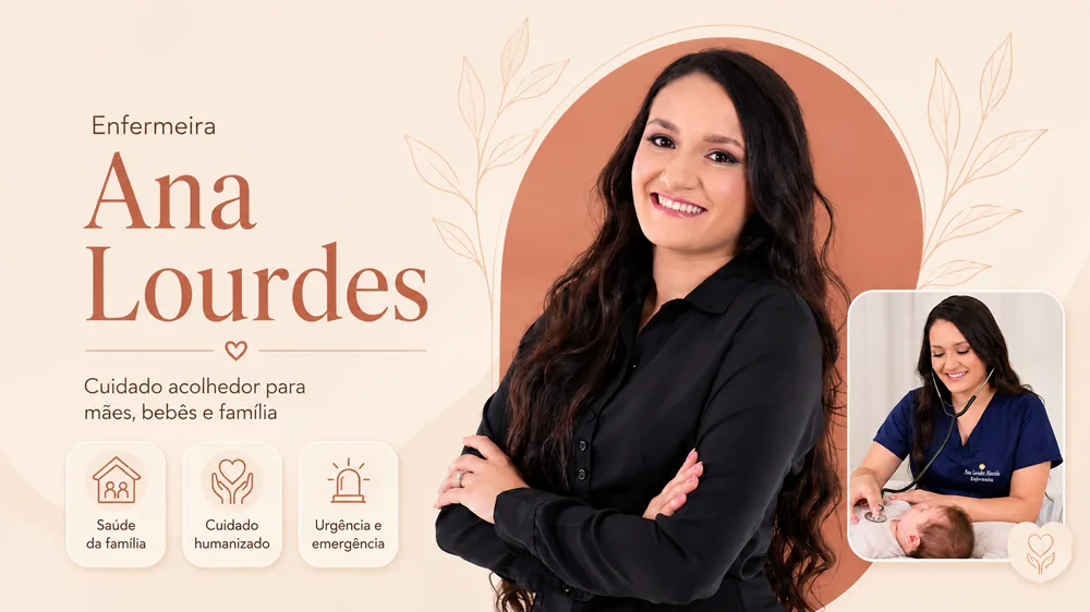Ana Lourdes, enfermeira responsável pelas orientações do Método Soninho Certo