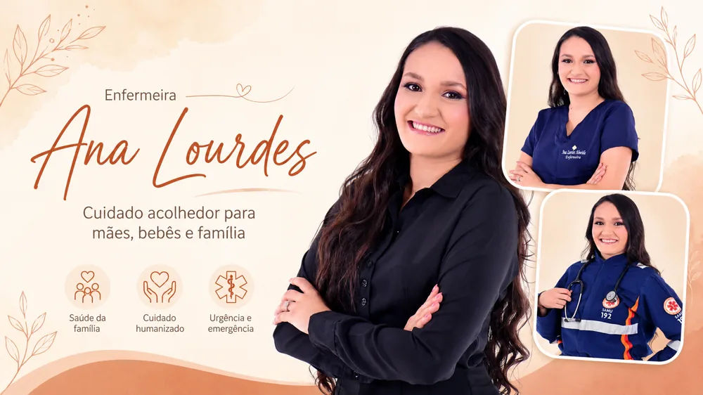 Ana Lourdes, enfermeira especialista em Saúde da Família